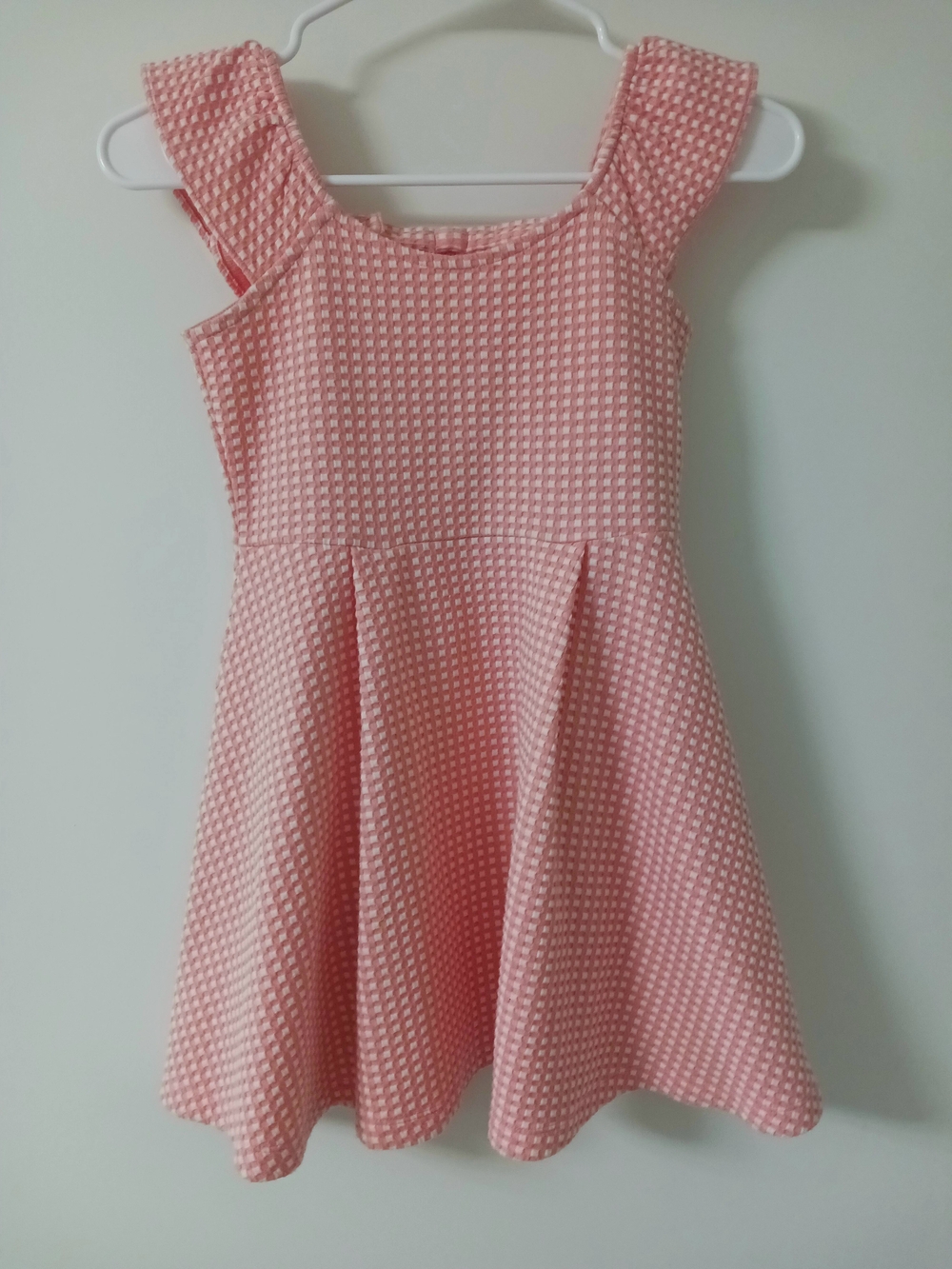Girls' Textured Fit & Flare Dress